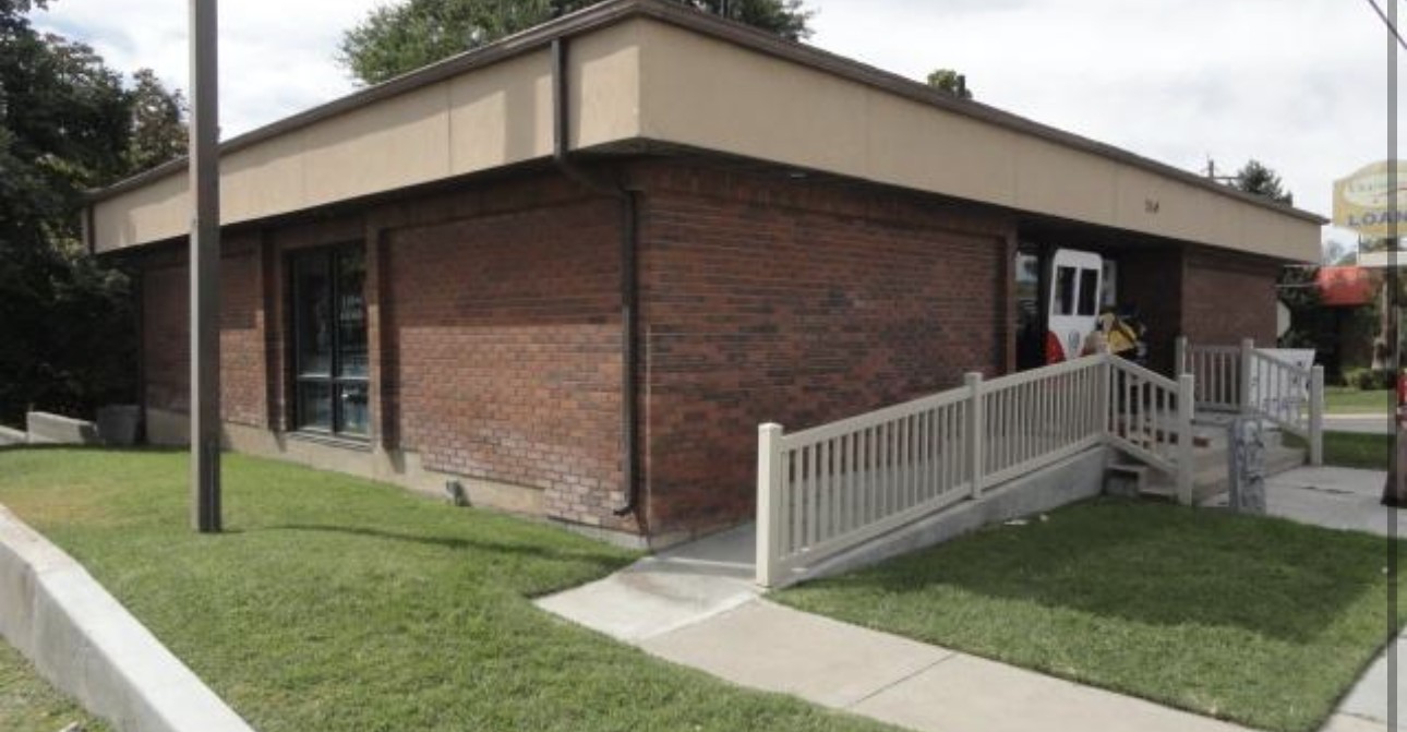 Subject building — corner and entrance